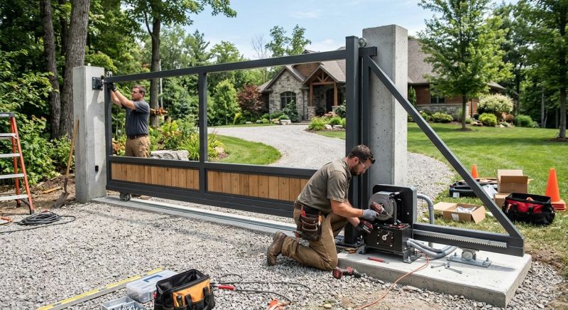 Automatic Gate Installation in Annapolis, MD
