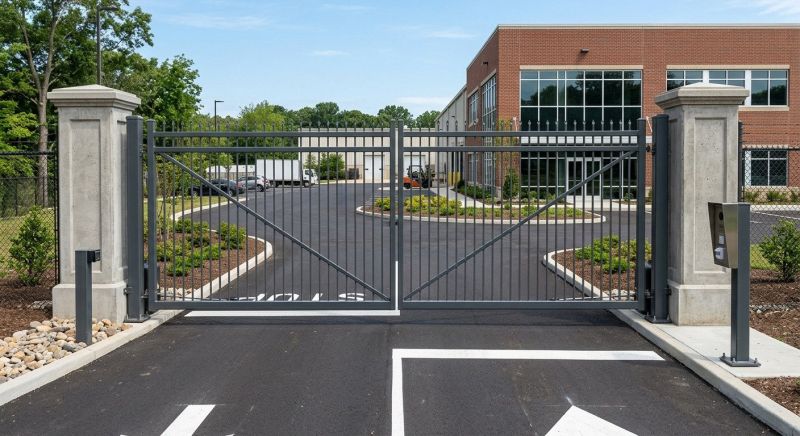 Commercial Gate Installation in Plano, TX