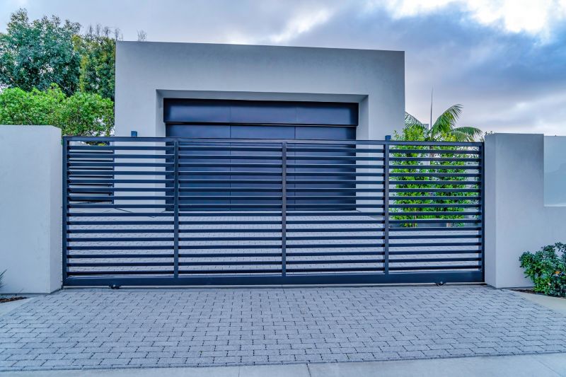 Sliding Metal Gate